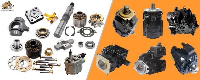 En stock Sauer Danfoss Serie MMF MMF044 MMF044DAFGABNNN Bomba de pistón hidráulica para rodillos 7