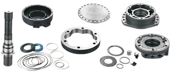 Piezas radiales hidráulicas estator y rotor del motor de Rexroth 03 del arreglo para requisitos particulares