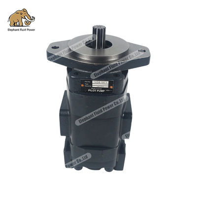 Bomba de engranajes doble 14561971 Hierro fundido para excavadora Volvo EC330B EC360B EC360C con 100% de intercambio y un año de garantía