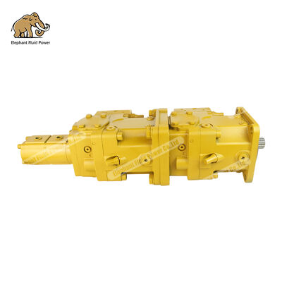 Rexroth A11VO75LRDH + A11VO75LRDH + Bomba de Engranajes Triple Conjunto de Bomba Hidráulica - Grupo de Bomba de Pistón Axial de Alta Presión