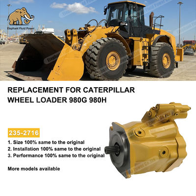 Bomba de pistón hidráulica básica de 37Cc para cargadora de ruedas Caterpillar CAT 980G 980H